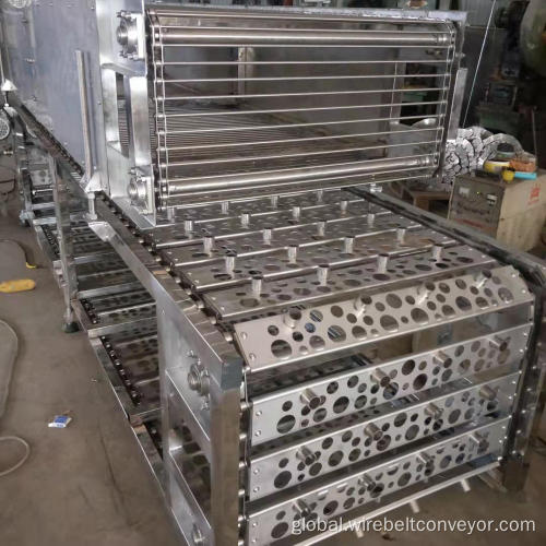 Washing Cafetera Machine Customized Chain Plate Mesh Hole Belt Supplier